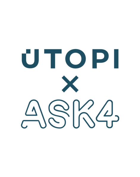 ASK4 1554 Utopi x ASK4 Logo Colore 